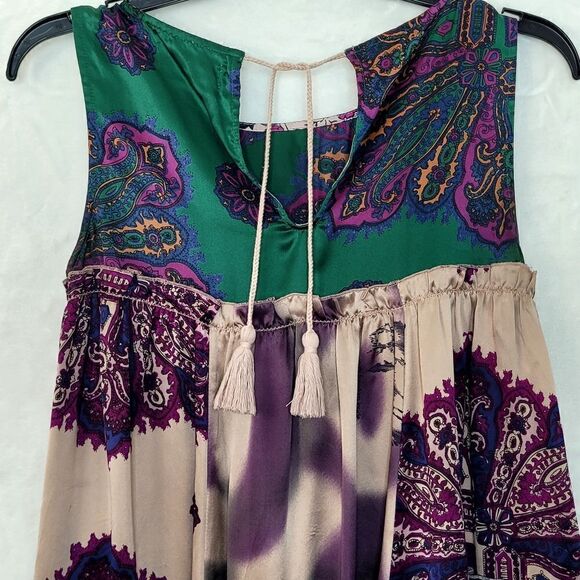 Odd Molly Silk Lace Blouse Size 0 - Picture 6 of 8